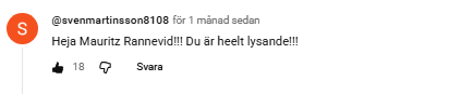YouTube-kommentar 1